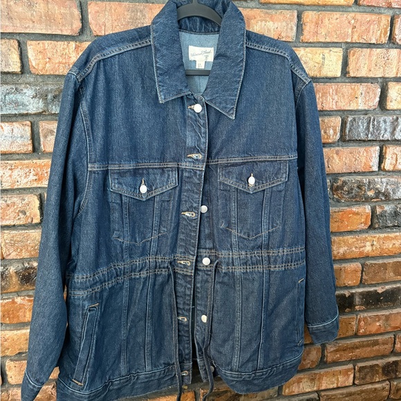 Universal Thread Jackets & Blazers - Universal Thread Dark Blue Jean Jacket